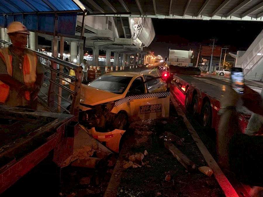 Vuelcos y colisiones este sábado 18 de mayo