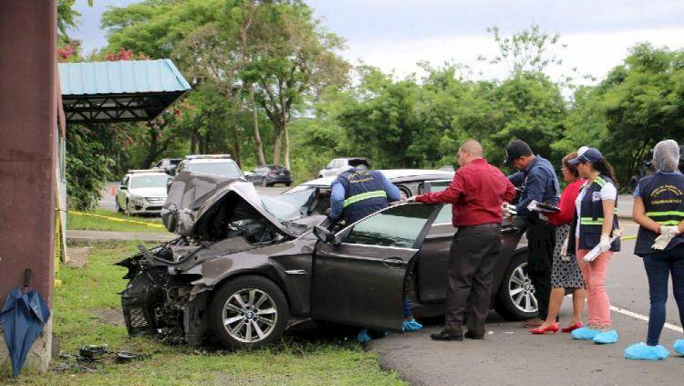Suplente de Miguel Fanovich murió en accidente de tránsito