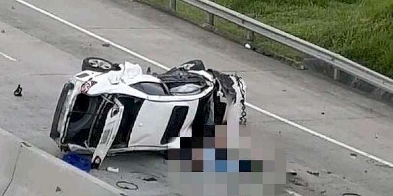 Muerto por accidente de tránsito en el Corredor Norte