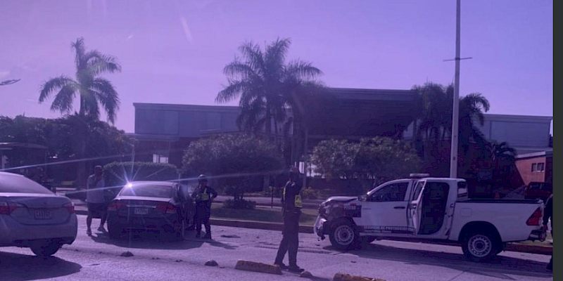 Siete lesionados por colisión en la Cinta Costera