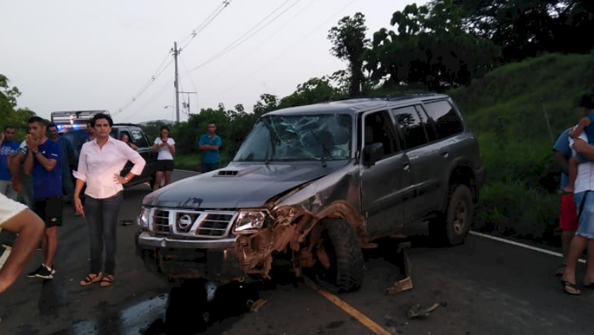 Cinco heridos por accidente en Las Tablas
