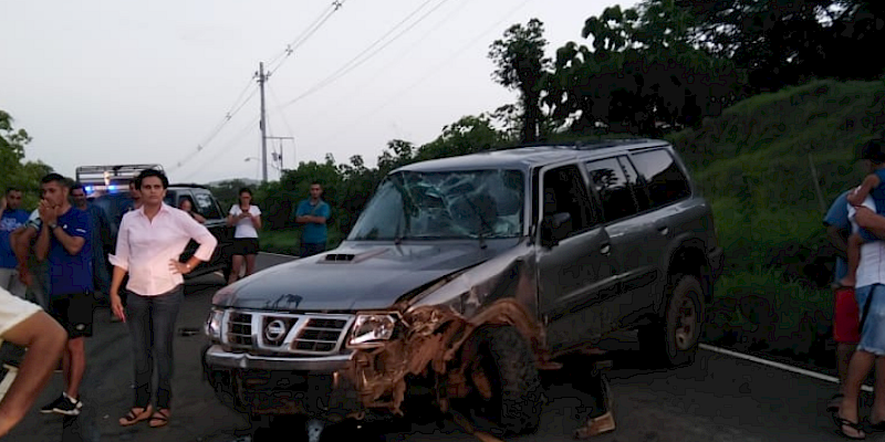 Cinco heridos por accidente en Las Tablas