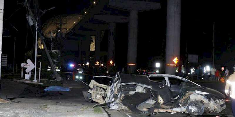 Aumentan a tres las víctimas del accidente en la vía Domingo Díaz