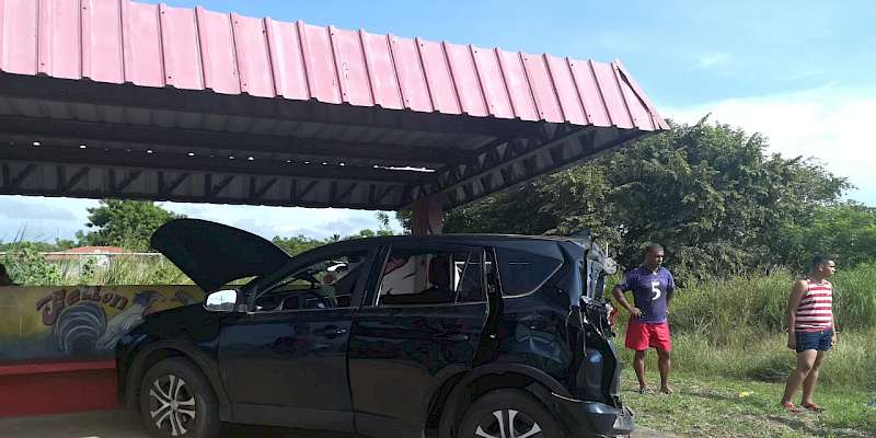 Siete heridos por accidente en Aguadulce