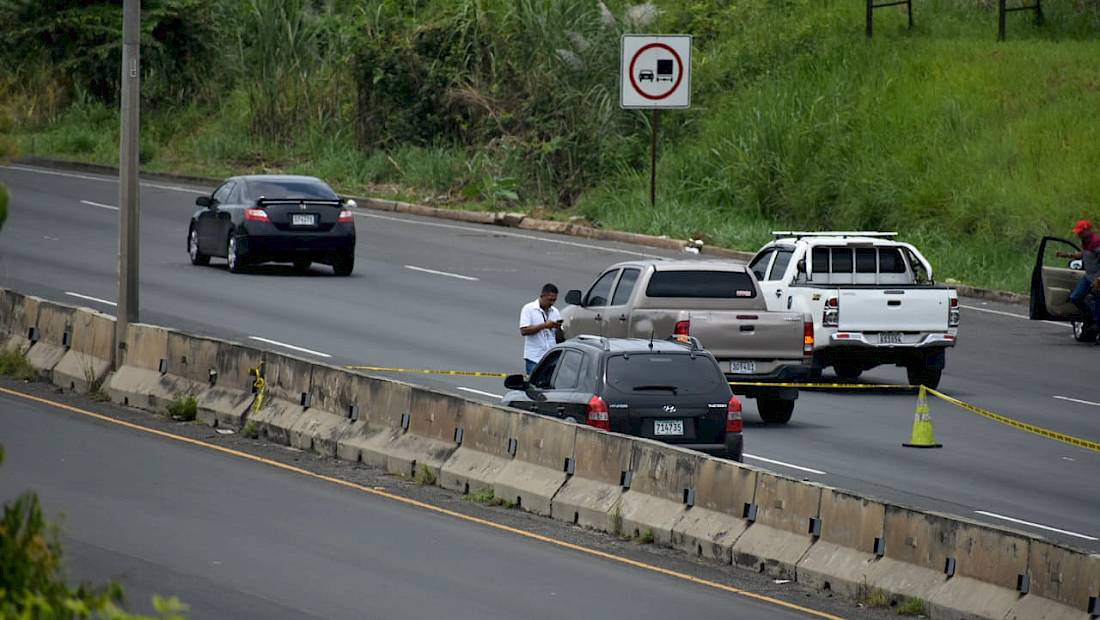 Un muerto en la autopista Arraiján – La Chorrera
