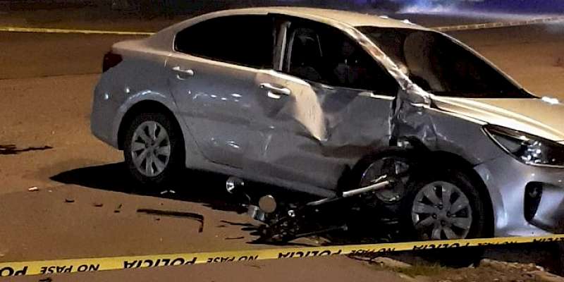 Joven policía fallece en un accidente de tránsito en Panamá Oeste