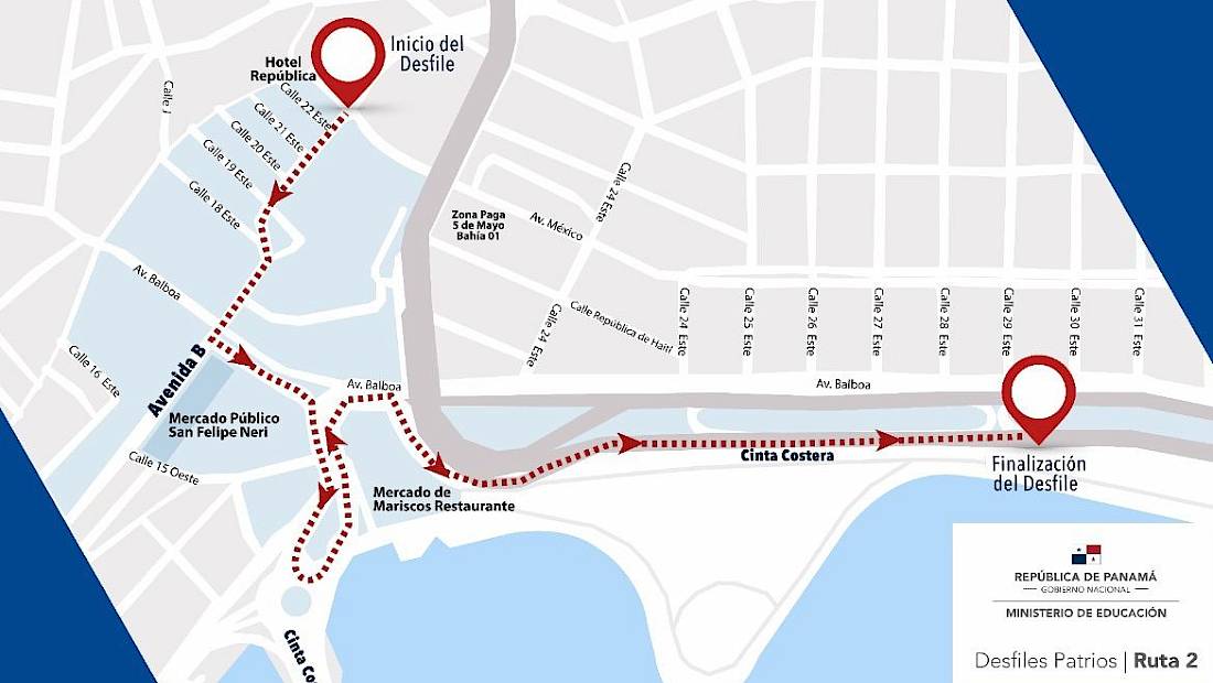 Rutas de los desfiles patrios en la capital se modifican