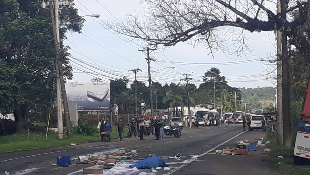 Un muerto y varios heridos por accidente en Panamá Norte