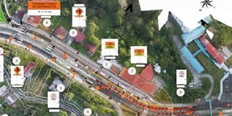 Cierre de la vía Transístmica hacia La Cabima por trabajos este 29 y 30 de noviembre