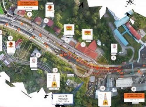 Cierre de la vía Transístmica hacia La Cabima por trabajos este 29 y 30 de noviembre