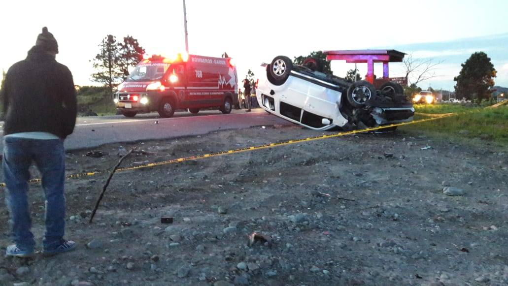 Un muerto y tres heridos por accidente en Chiriquí