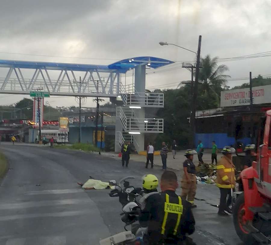Muerto por atropello en Vista Alegre en Colón