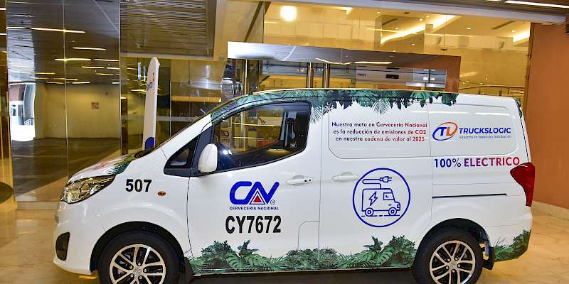 Primer vehículo de carga eléctrico en Panamá