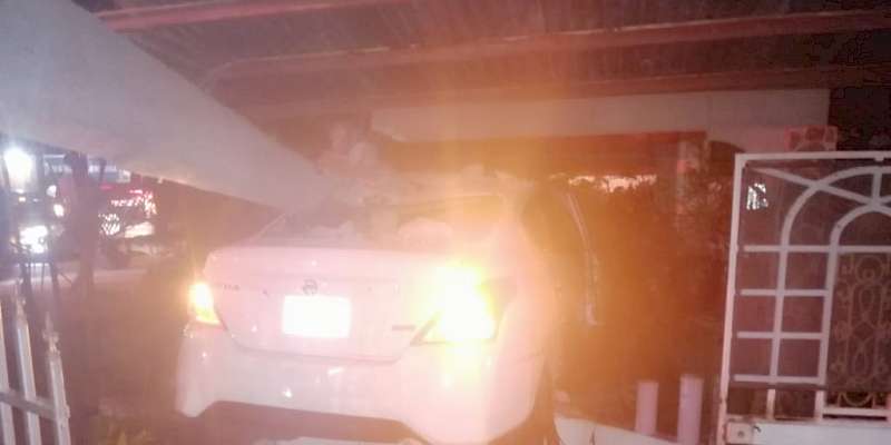 Vehículo se estrelló con una casa en Arraiján, el responsable es miembro del Senan