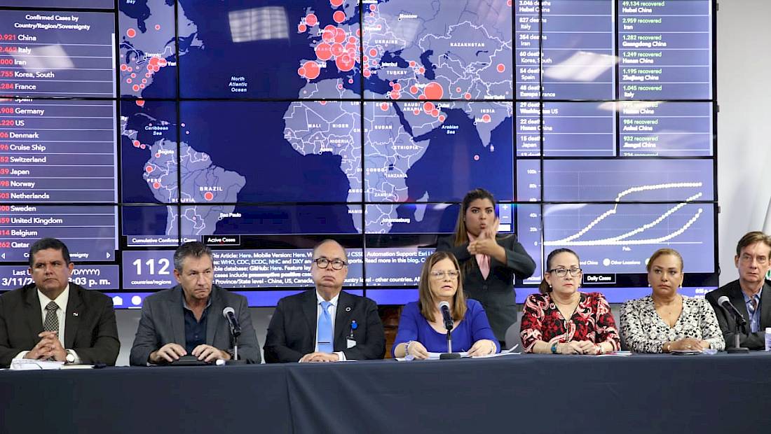 Aumentan a 14 los casos de coronavirus en Panamá