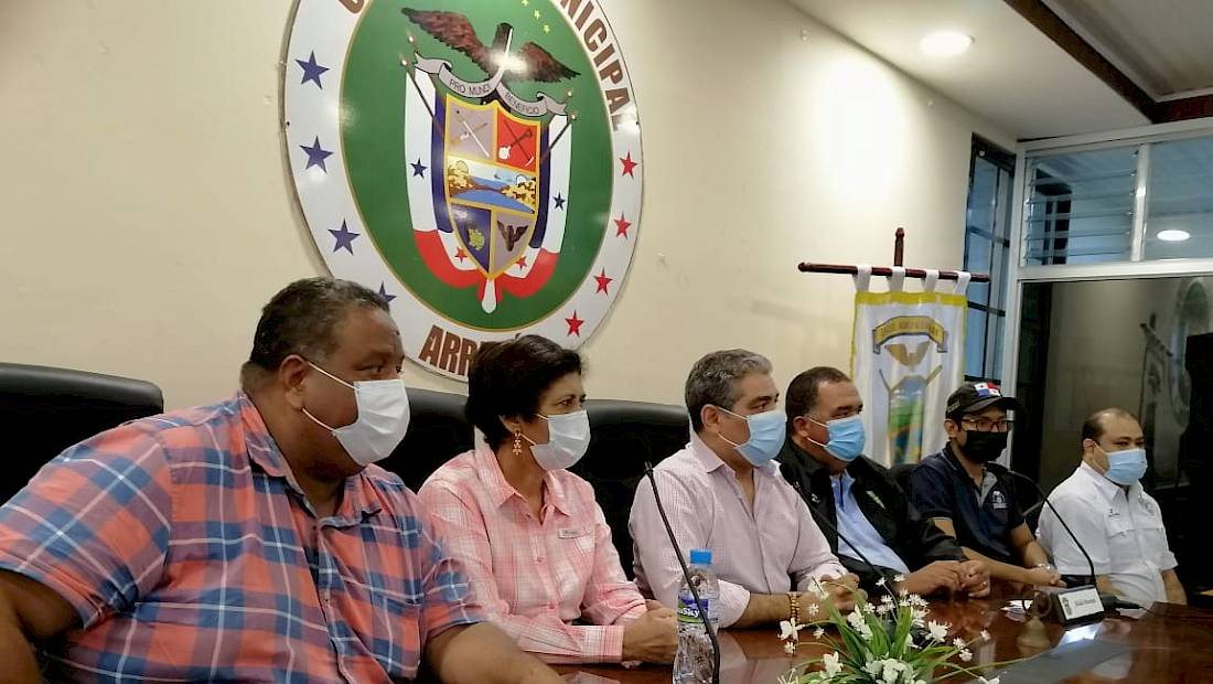 Una comunidad en Arraiján queda aislada ante la gran cantidad de casos de coronavirus