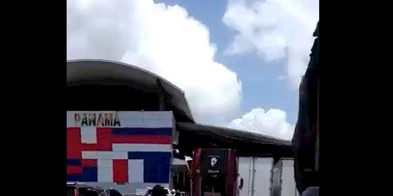 Cierre en Paso Canoas, Costa Rica impide paso de camioneros de Centroamérica por pandemia
