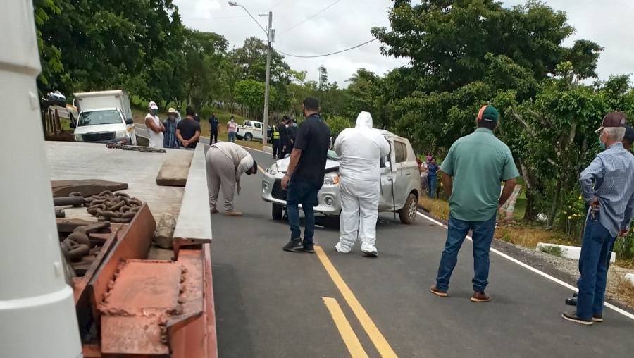 Una mujer fallece en Bijagual, Chiriquí en un accidente de tránsito