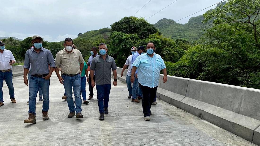 Ministro Sabonge culmina gira en Herrera y Coclé con la inspección en proyectos reactivados