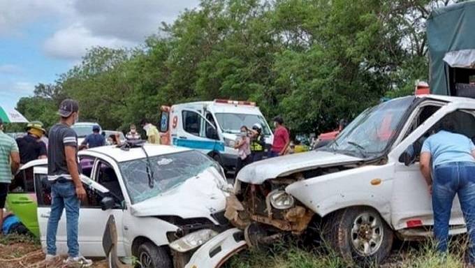 Un muerto y varios heridos por colisión frontal en Chiriquí