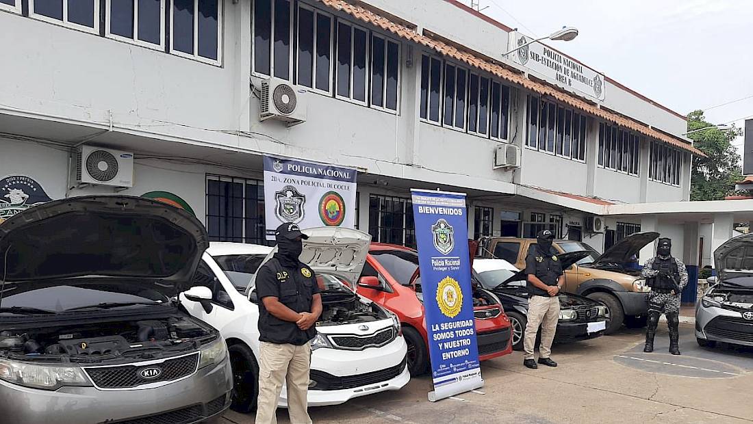 Incautan 10 autos mediante la operación "Campesino" en Aguadulce