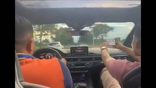 Carrera clandestina termina en accidente en Chiriquí
