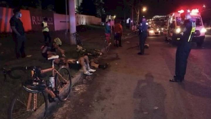 Varios ciclistas son atropellados en la vía Domingo Díaz en Tocumen