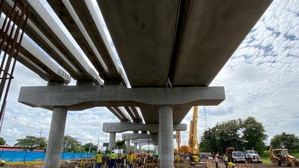 Avanza un 44% el ramal de la Línea 2 del Metro