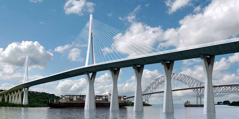 El MOP reitera su compromiso con la ejecución del proyecto del Cuarto Puente sobre el Canal de Panamá