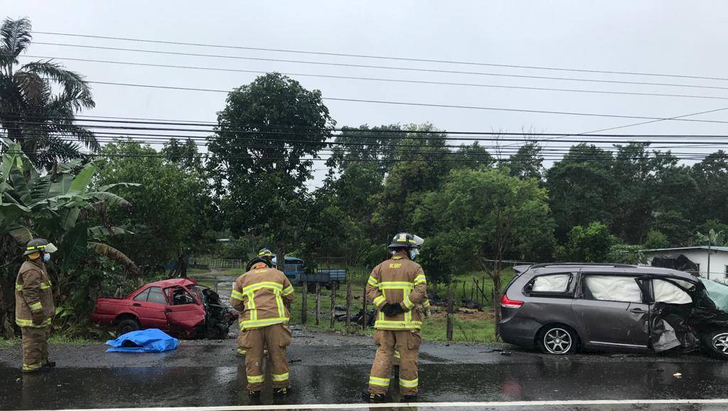 Dos muertos fue el saldo de un accidente vehicular en Chiriquí