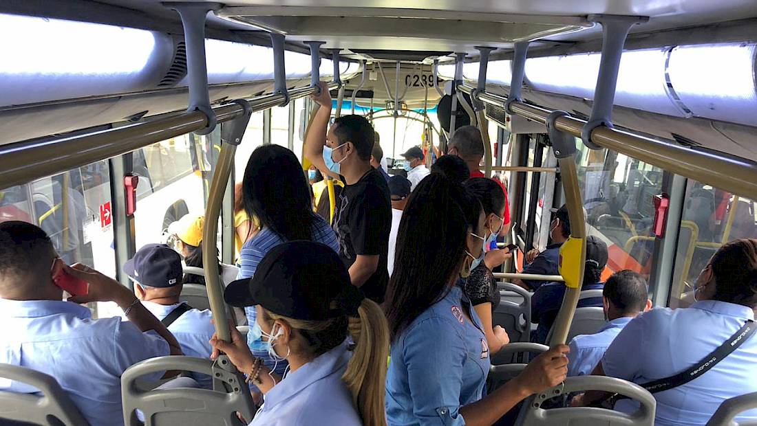 MiBus reitera medidas de bioseguridad