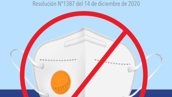 El uso de mascarilla con válvulas de exhalación se prohíbe en el Metro de Panamá