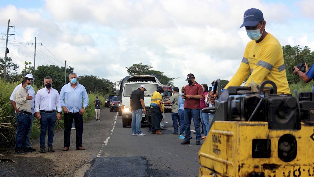 Ministro Sabonge hace gira de inspección en Panamá Oeste como parte del programa de verano “Manos a la Obra 2021”