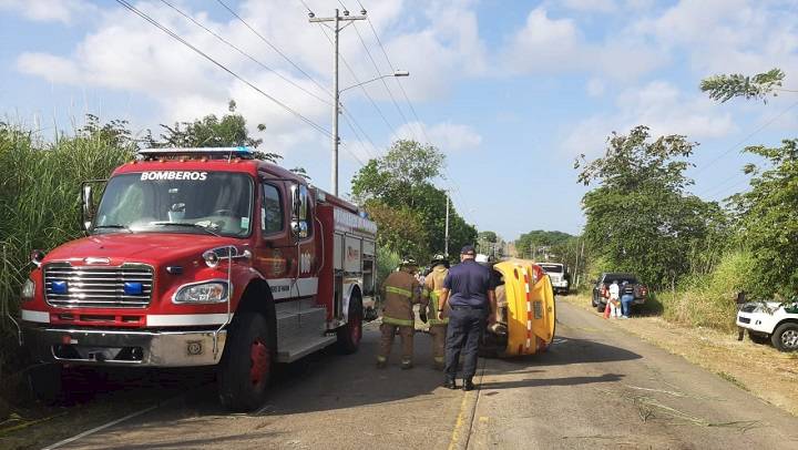 Un muerto tras vuelco en Tanara