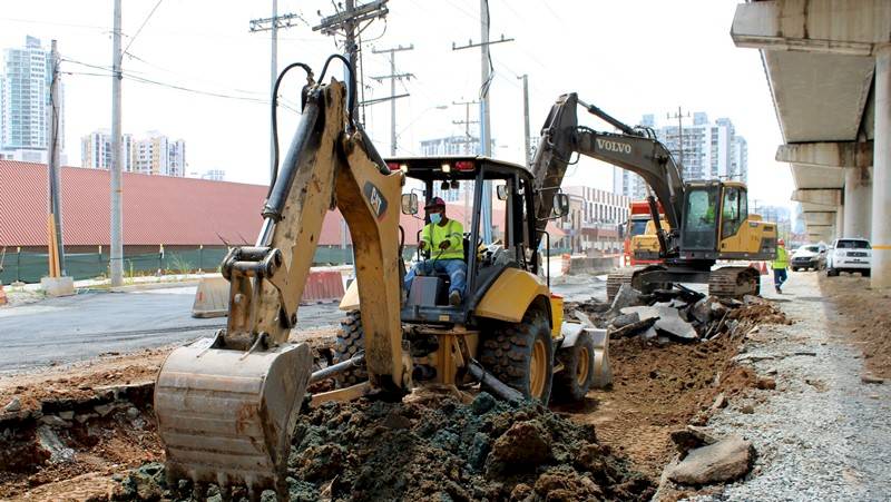 MOP trabaja en el reemplazo de losa en la intersección de la 12 de Octubre con la vía Transístmica