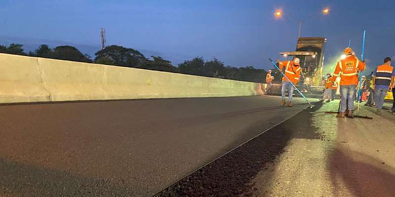Trabajos en la Autopista Arraiján – La Chorrera desde el 17 de febrero