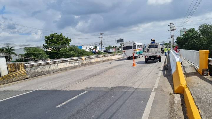 Este fin de semana habrá un cierre total del puente sobre el río Juan Díaz en dirección de Panamá Centro hacia Pedregal