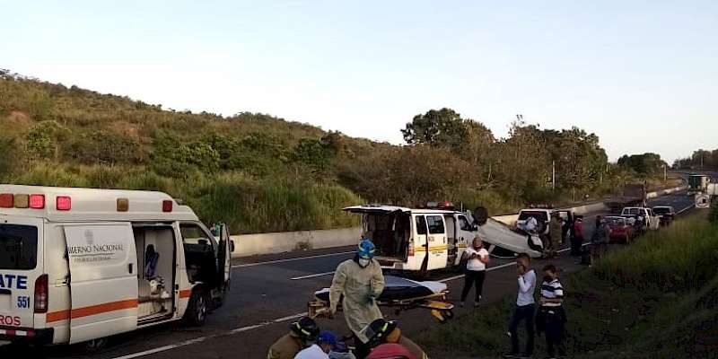 En el 2020, los accidentes de tránsito se redujeron en 29.3%