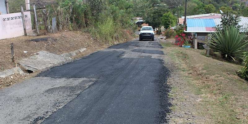 Comunidades del corregimiento de Guadalupe en La Chorrera se benefician con trabajos de mantenimiento vial