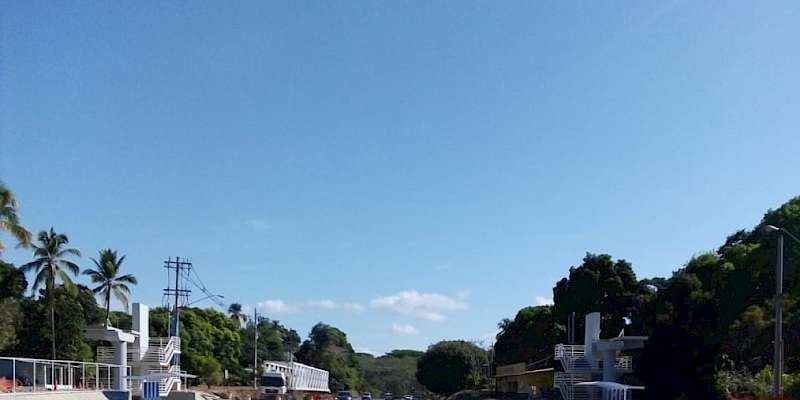 La noche de este 23 de marzo realizará instalación de cercha metálica del nuevo puente peatonal en Las Guías de Oriente