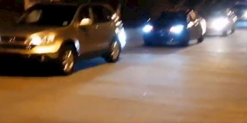 Carvana en Arraiján para mostrar su oposición a un proyecto de interés social