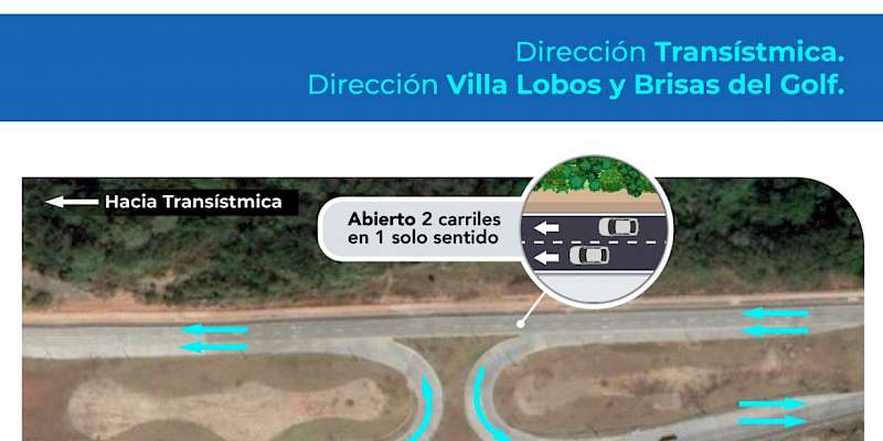 Apertura parcial de los cuatro carriles del proyecto Corredor Panamá Norte
