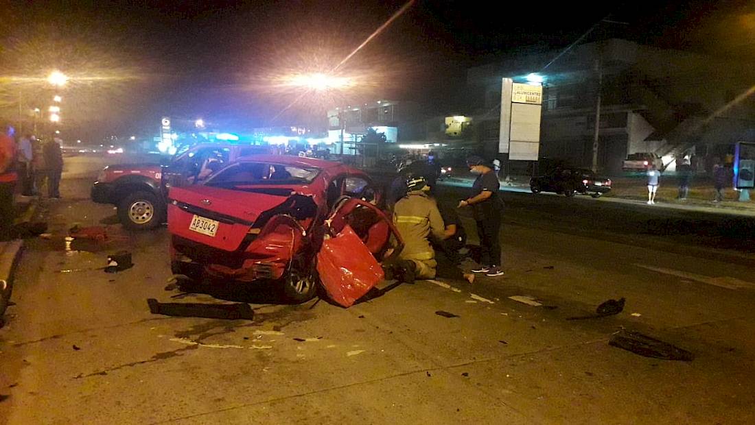 Dos muertes por accidentes de tránsito en Panamá Oeste el fin de semana
