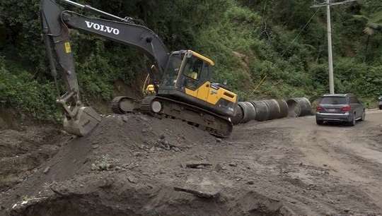 Cierre de la vía Volcán a Río Sereno de lunes a viernes