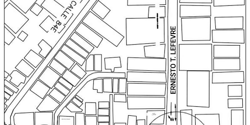 Desvíos en la avenida Ernesto T. Lefevre por trabajos desde el 12 de julio