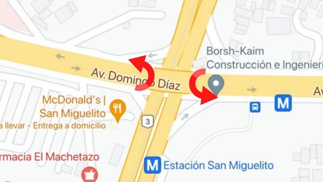 Desde el 23 de agosto se habilitan retornos bajo el Puente de San Miguelito