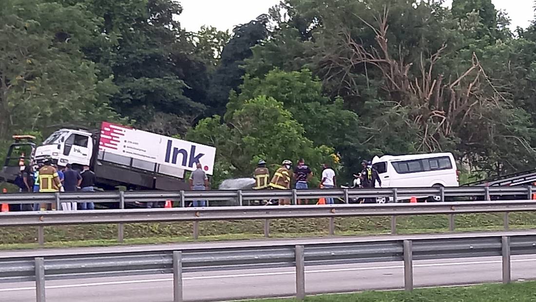 Accidente de tránsito en el Corredor Sur, cobra una vida