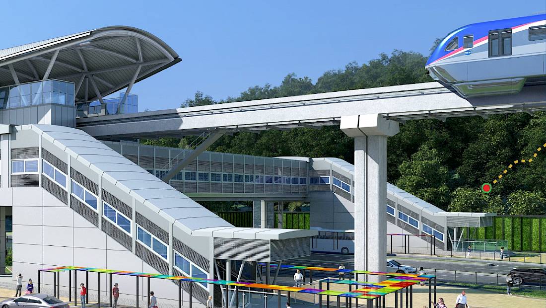 Inicia la construcción de la Primera estación de la Línea 3, en Ciudad del Futuro