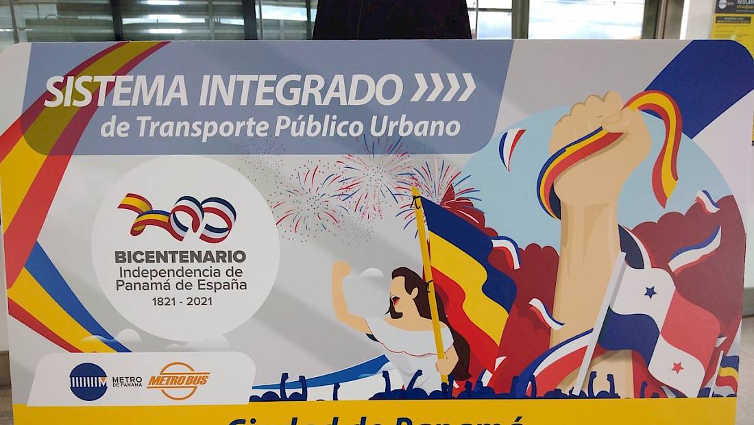 Lanzan tarjetas de transporte masivo, alusivas al Bicentenario de Panamá