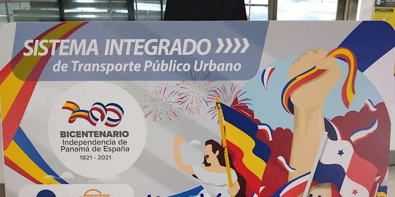 Lanzan tarjetas de transporte masivo, alusivas al Bicentenario de Panamá
